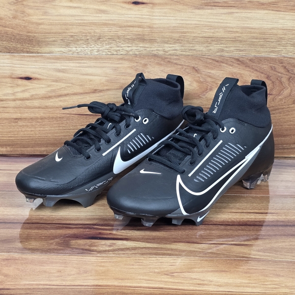 Nike Vapor Edge Pro 360 2 Men\'s Size 10 Triple Black Football Cleats DA5456-010 main image 2